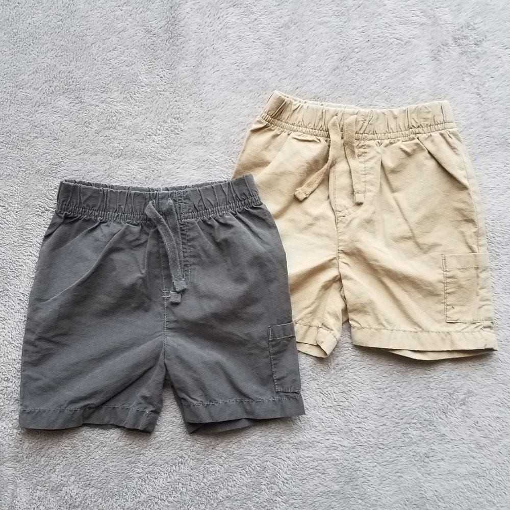 Two 18 month old boy shorts